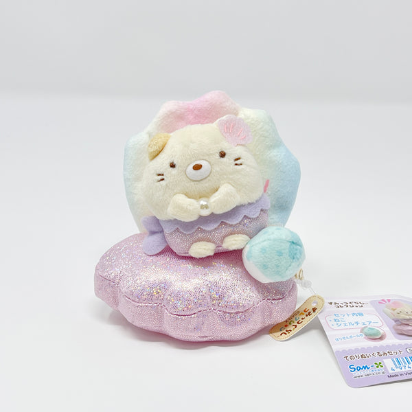 Neko Tenori Plush & Playset - Sea Sumikkogurashi Collection Going Out Leisure Series Sumikkogurashi