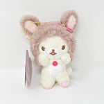 2020 Korilakkuma Plush Keychain - Korilakkuma and Bunny Tea Time Theme Rilakkuma - San-X