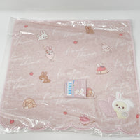 2020 Pink Towel - Korilakkuma and Bunny Tea Time Theme Rilakkuma