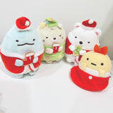 SET DEAL Santa Plush Keychain Set - Sumikkogurashi Christmas