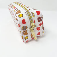 Rilakkuma I Love Pancakes Zipper Pouch - Everyday with Your Favorites Rilakkuma Theme