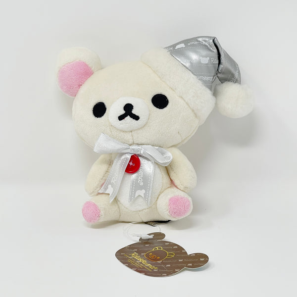 2009 Korilakkuma with Silver Christmas Outfit Prize Toy Plush - Luxury Christmas Rilakkuma Theme
