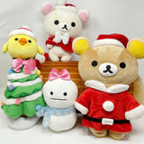 2011 Rilakkuma Yule Log Plush Set - Christmas Rilakkuma Store Limited - San-X