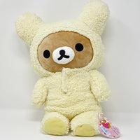 2010 Medium Rilakkuma Usagi Bunny Outfit Plush - Love Strawberries!! Korilakkuma Bunny Theme