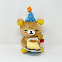 2006 Rilakkuma with Pudding Snack Plush - Rilakkuma 3rd Anniversary