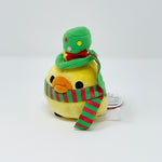 2013 Fashionable Kiiroitori with Striped Scarf and Hat Plush - Christmas Rilakkuma
