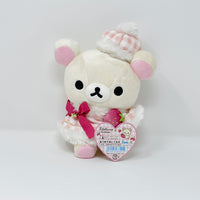 (Tag included, detached) 2014 Korilakkuma Paris Strawberry Theme Plush - Rilakkuma San-X