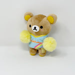 2019 Cheerleader Rilakkuma Plush Keychain - Cheer Rilakkuma