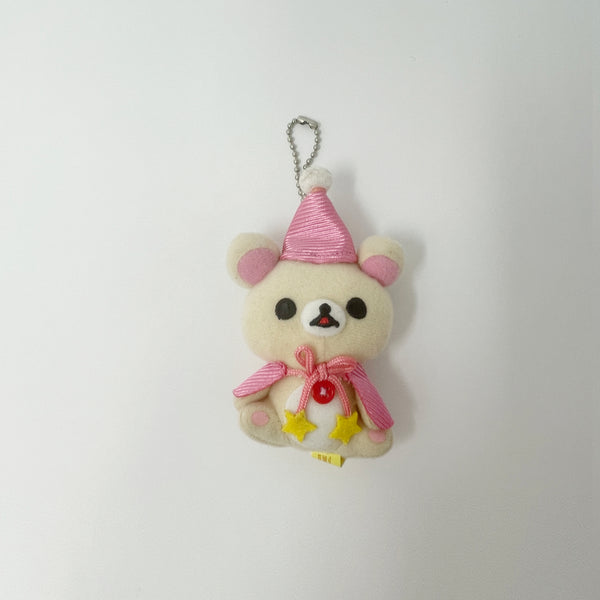 2011 Pink Cape & Stars Christmas Korilakkuma  - Colorful Christmas Rilakkuma