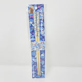 Totoro Floral Bamboo Chopsticks - Blue Floral & Tree Nuts - My Neighbor Totoro - Studio Ghibli