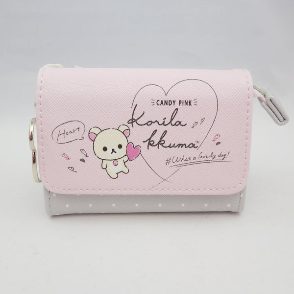 Pink Mini Pouch - Rilakkuma Style Theme