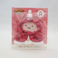 Red Plaid Poncho - Sumikko Plush Clothes