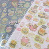 Sticker Sheet - Rilakkuma Deli Theme