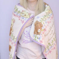 Korilakkuma Meets Koguma Blanket