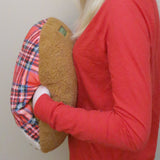 Sumikkogurashi Plaid Round Cushion