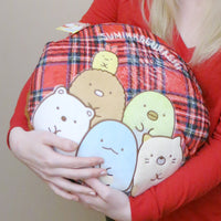 Sumikko Gurashi Plaid Round Cushion