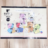 Medium Kumax Moco Bear Plush 10" - "Mute" Brown - Yell Japan