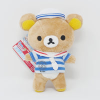 2014 Rilakkuma Sailor Plush Keychain - Kobe Store Limited - San-X