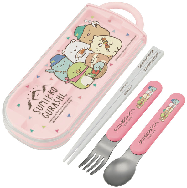 Pink Sumikkogurashi Bento Utensil Set - Otter Sumikko Camping Theme Sa –  Mary Bear