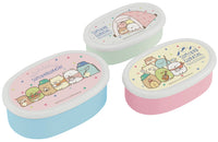 Sumikkogurashi Bento Lunch Box 3 Piece Set - Sumikko Otter Camping Theme San-X