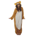 (Secondhand) Rilakkuma Kigurumi Plush Pajama Outfit - San-X