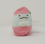 Peach Tokage Prize Plush Keychain - Sumikkogurashi Fruits Design San-X