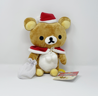 2006 Santa Rilakkuma Big Prize Plush - Christmas Rilakkuma