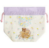 Bunny Design Insulated Drawstring Lunch Bag - Rilakkuma Bunny Theme