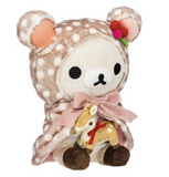 Medium Korilakkuma Fawn Plush - Happy Natural Time - San-X Originals Rilakkuma