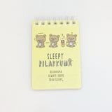 Rilakkuma Sleepy Spiral Memo
