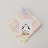 Pink Shirokuma Towel - Shirokuma's Handmade Plush Theme