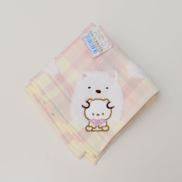Pink Shirokuma Towel - Shirokuma's Handmade Plush Theme